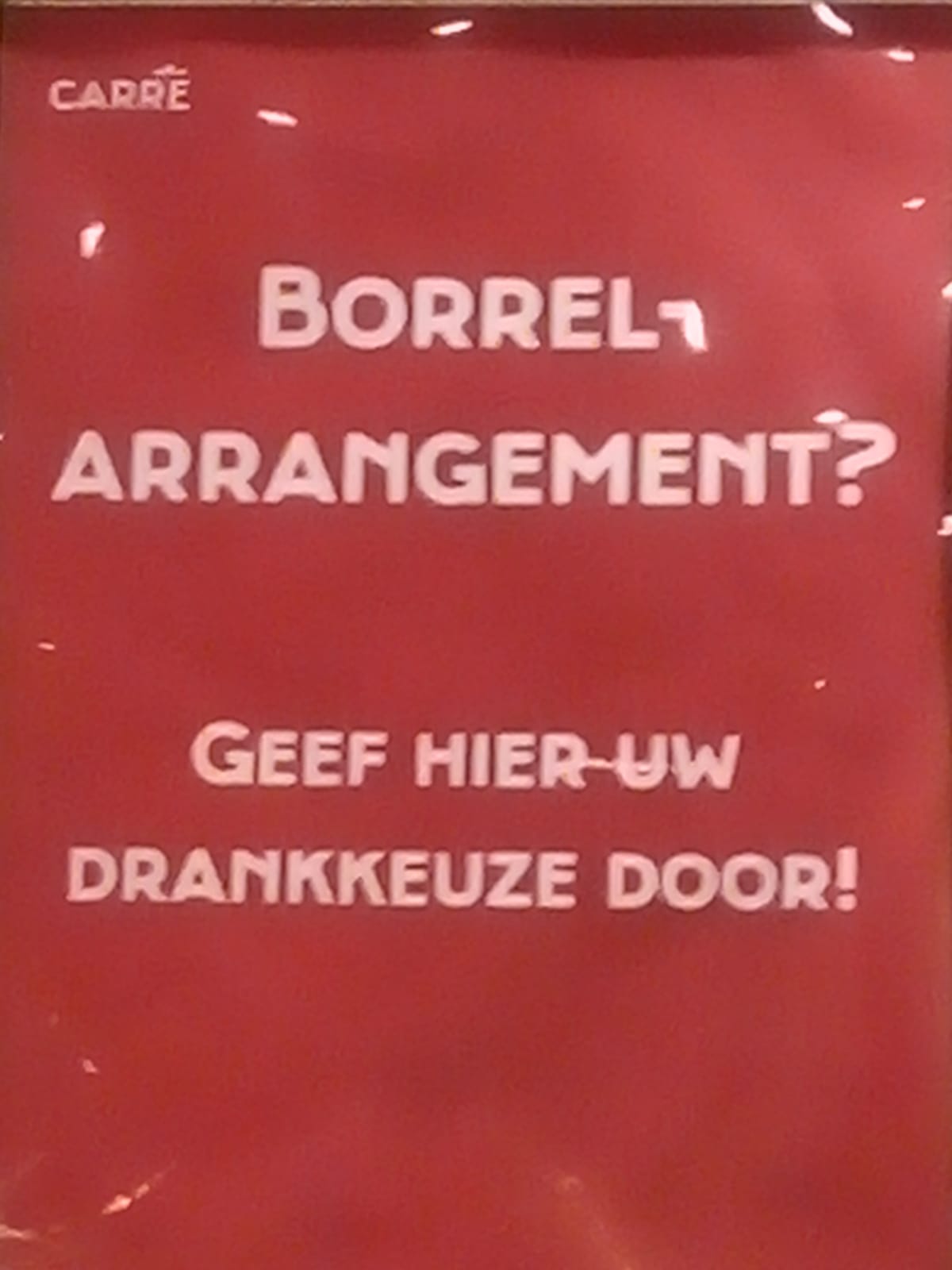 BORREL ARRANGEMENT